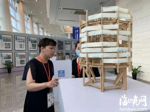 “中建海峡杯”第七届两岸大学生实体建构大赛优秀作品展在福州开展
