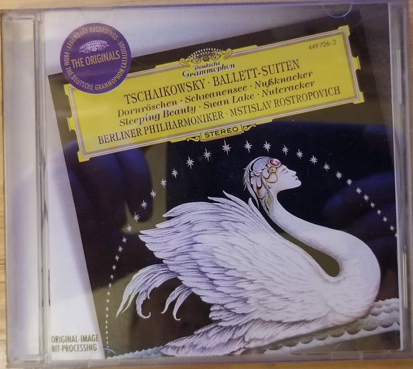 企鹅四星带*DG大禾花《柴科夫斯基：天鹅湖等》精选(BerlinerPhilharmonikerfeat.conductor-Mstisl
