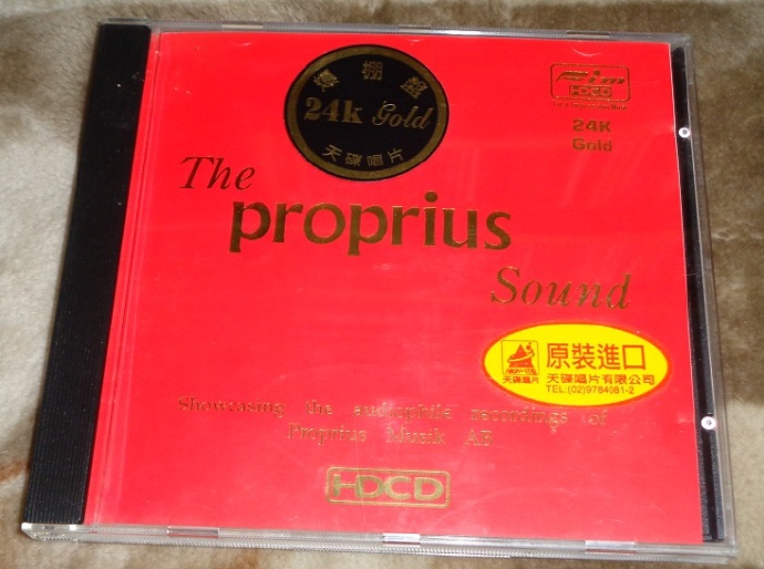 FIM-天碟唱片《宝碟之声》(ThePropriusSound)24KGoldHDCD[WAV]