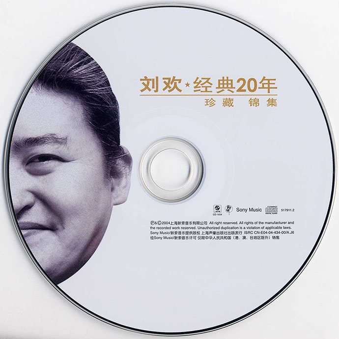刘欢-《经典20年.珍藏锦集》[低速原抓WAV+整轨]