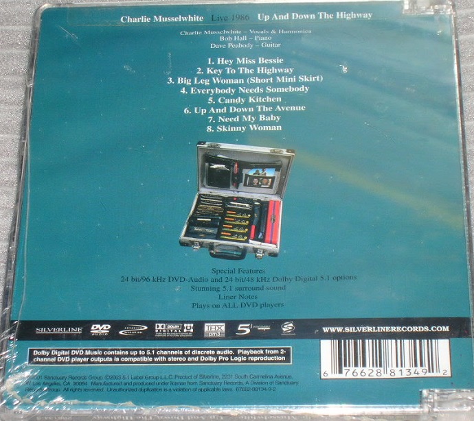 蓝调口琴大师《CharlieMusselwhite1986现撤24Bit/96KHz[WAV]