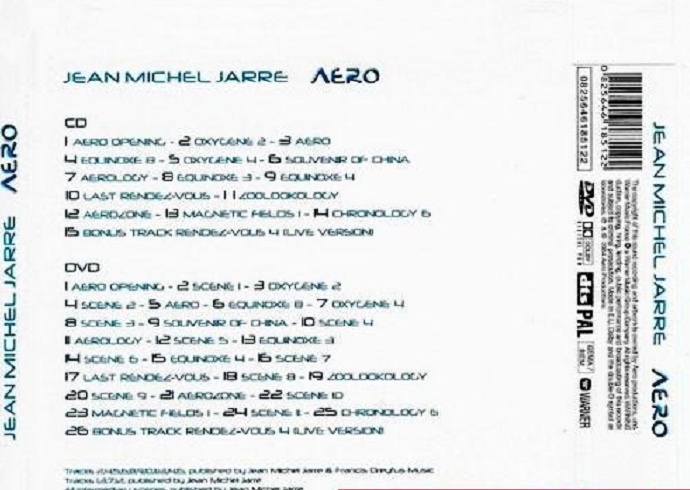 电子音乐之父JeanMichelJarre《AERO航空环绕声》DTS-5.1[WAV+CUE]