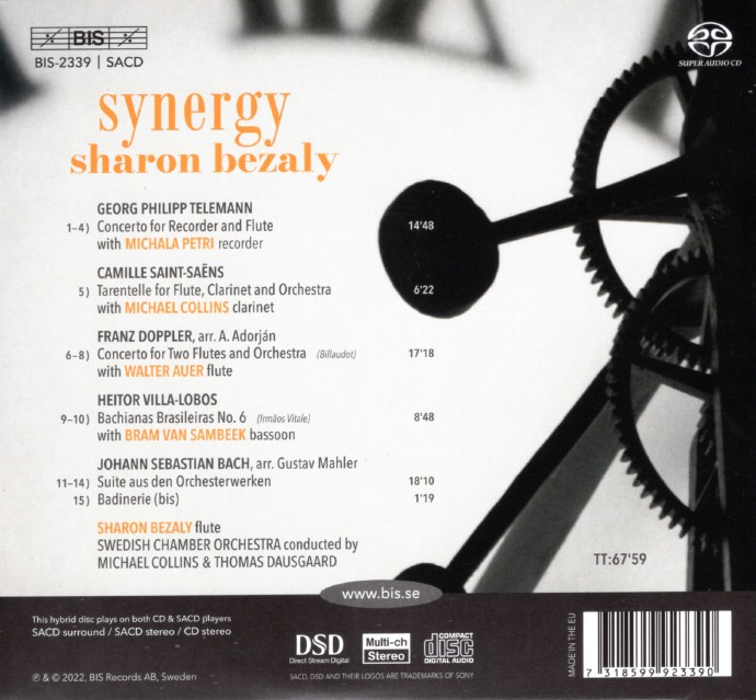 BIS2339SynergySharonBezaly贝扎莉长笛SACD[ISO]