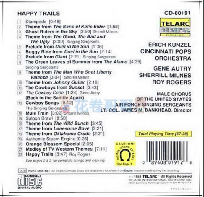 万宝路2_西部大赶集2Happy_Trails_ROUND-UP_2_24K金碟[WAV+CUE]