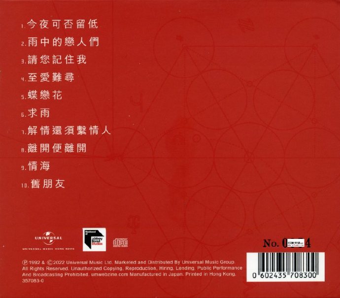 蜚声环球系列蜚声百代系列（2014-2022）57CD（日本压碟）[WAV+CUE]
