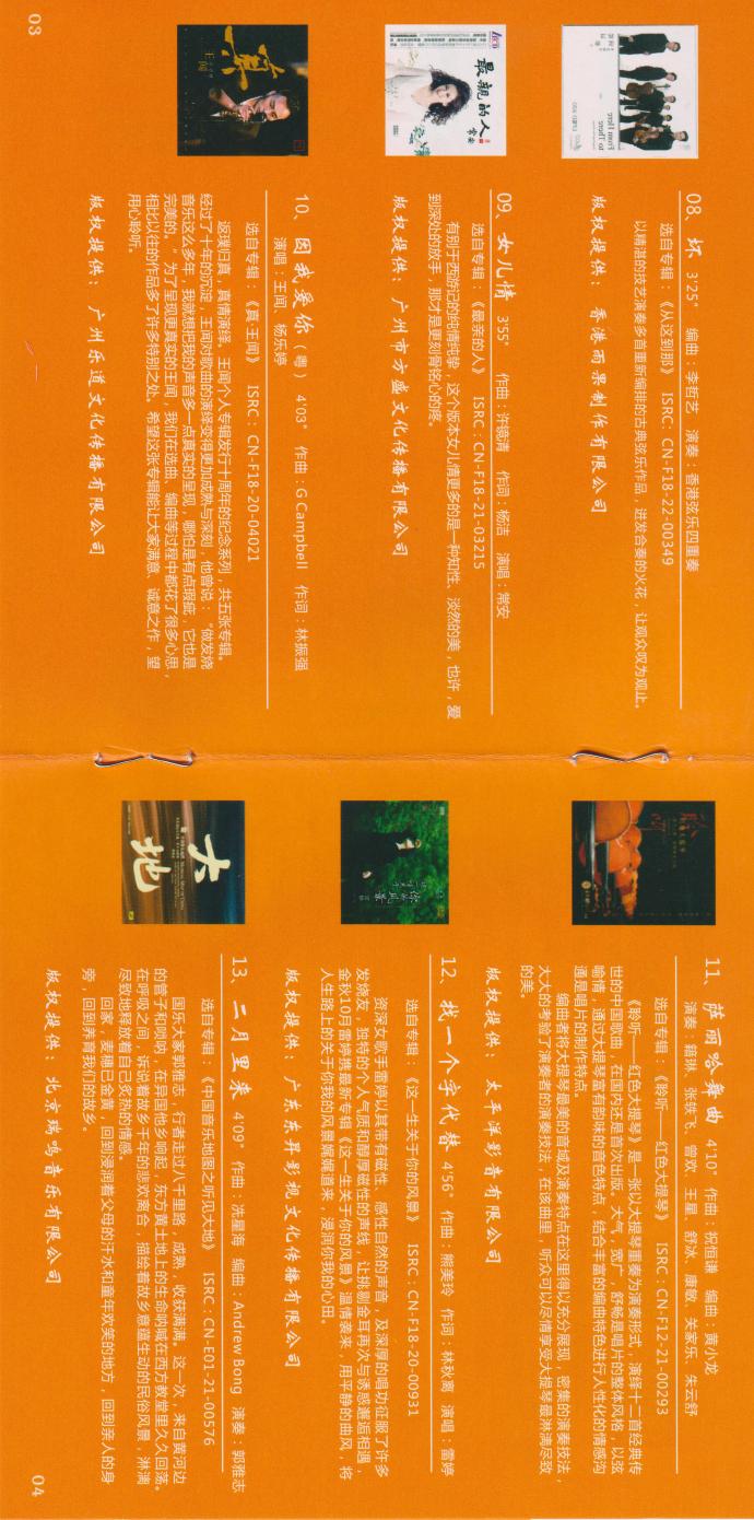 广州影音展15周年《HIFI鉴赏1》2022HQCD[MP3][低速原抓WAV+CUE]