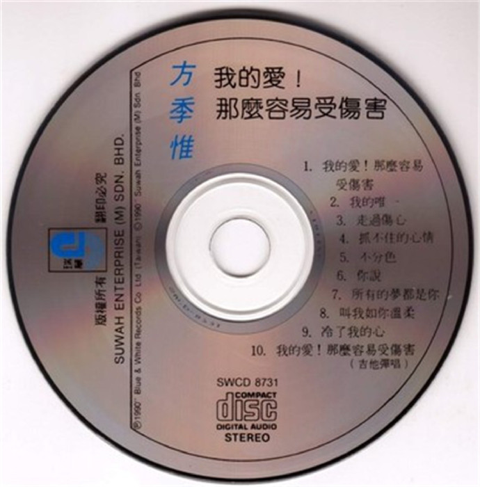 方季惟--我的爱那么容易伤害[FLAC+CUE]