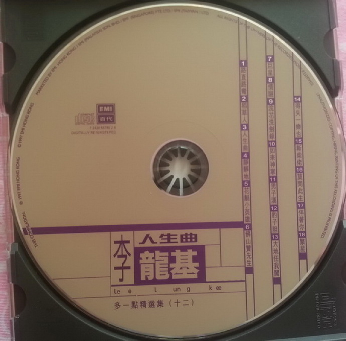 李龙基.1997-人生曲【EMI百代】劲歌金曲【WAV+CUE】
