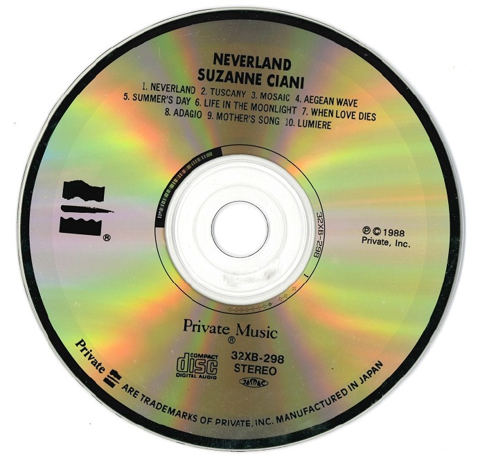 轻音乐SuzanneCiani-Neverland(JP)[WAV+CUE]
