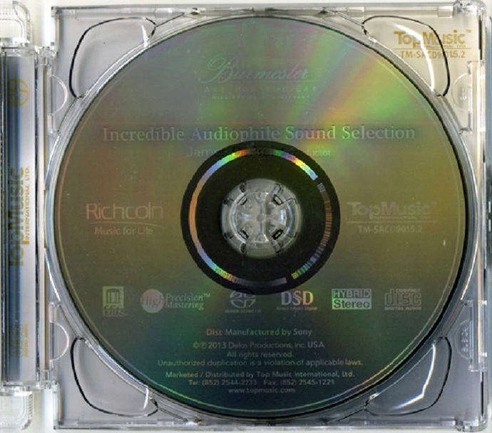 天乐-柏林之声SACD试音天碟BurmesterIncredibleAudiophileSoundSelection[ISO]