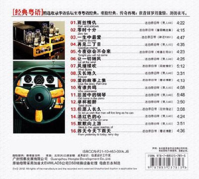 王闻VS童丽-天碟测试王《经典粤语》[WAV+CUE]