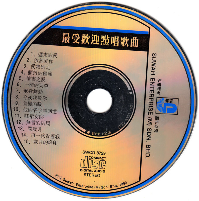 群星《最受欢迎点唱歌曲》瑞华唱片T123-02银圈版[WAV+CUE]