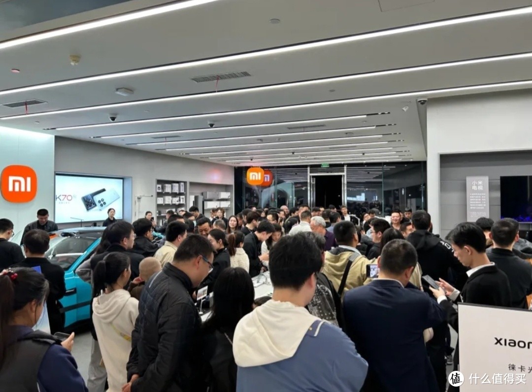 人山人海！小米汽车Su7火出圈的原因找到了