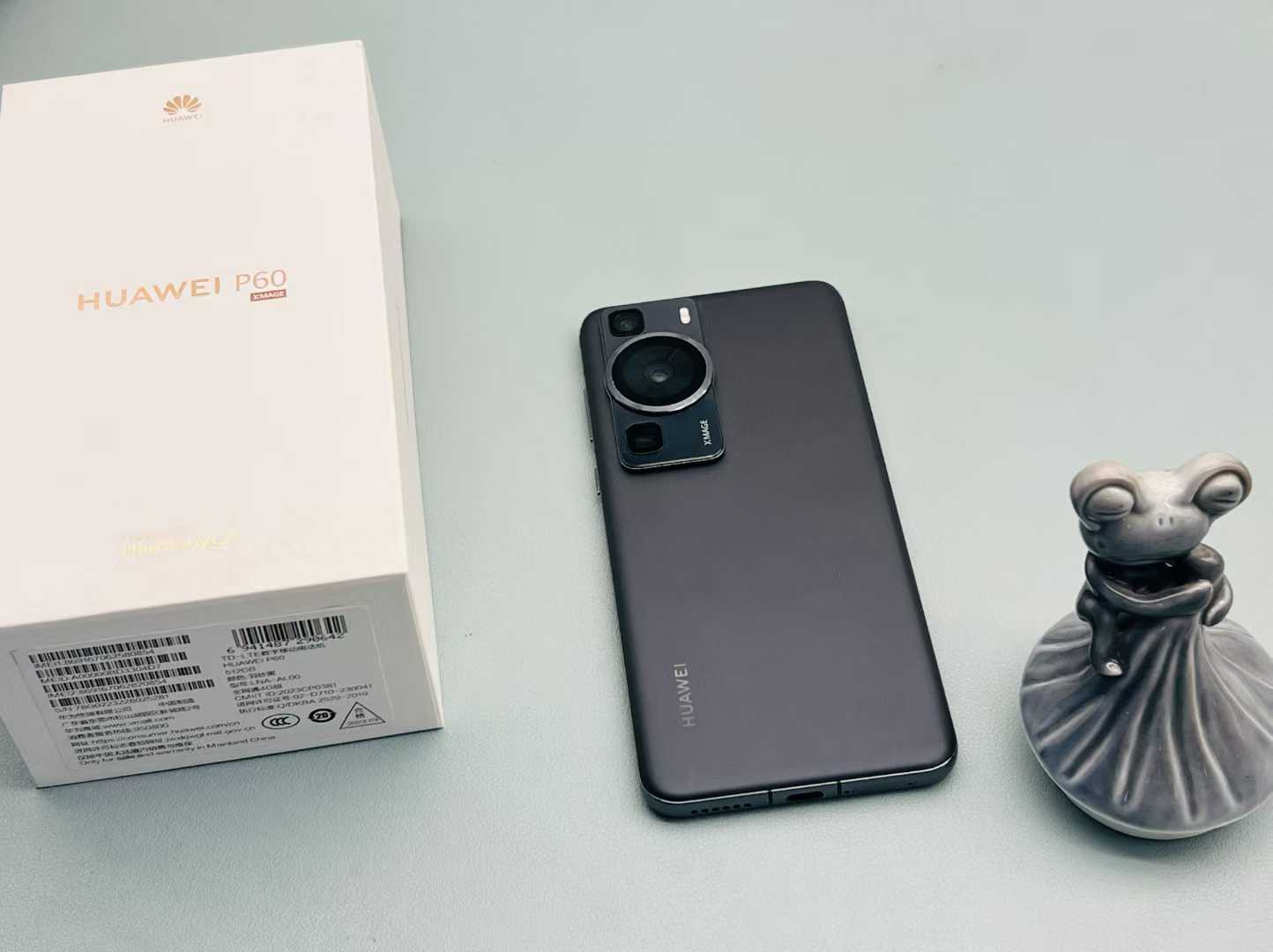 华为全网通P60，8+512G 羽砂黑，98新，纯原装，电池98全套都在 售价：2499（80854） ...