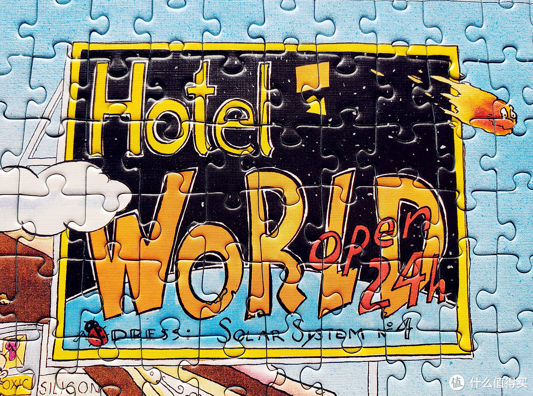 一片拼图一块钱！Heye 绝版1500片Hotel World世界旅店